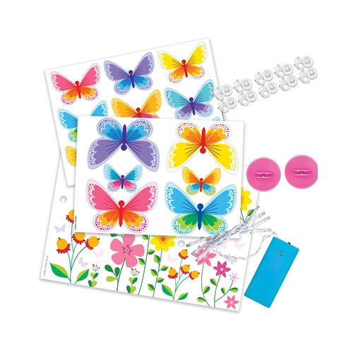 4M Glow 3D Butterfly Canvas