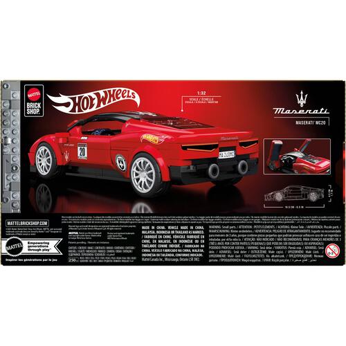 Mattel Brickshop Hot Wheels Racer Maserati