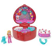 Polly Pocket Mattel 80th Ruby Red Ring Box