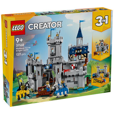 LEGO Creator 3 in 1 Medieval Horse Knight Castle 31168