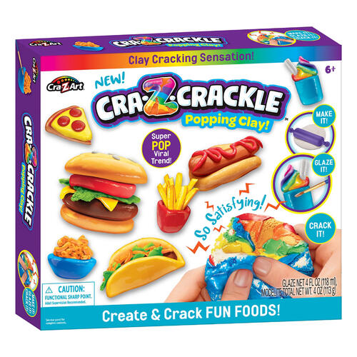 Cra-Z-Art Crackle Create & Crack Fun Foods