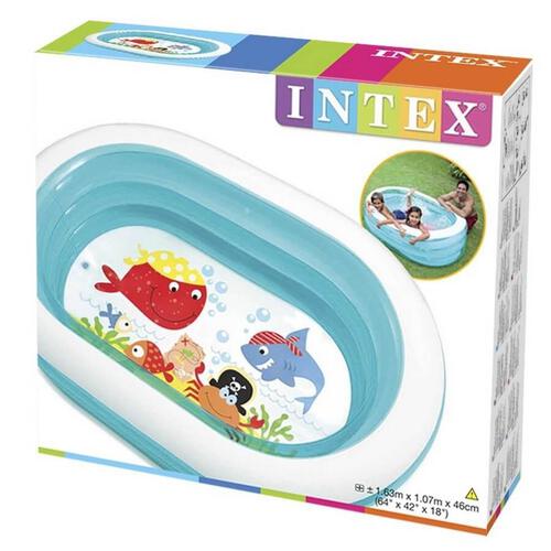 Intex Oval Whale Fun Pool - Assorted