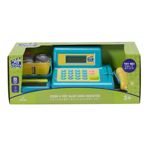 My Story Scan & Pay Blue Cash Register - Blue