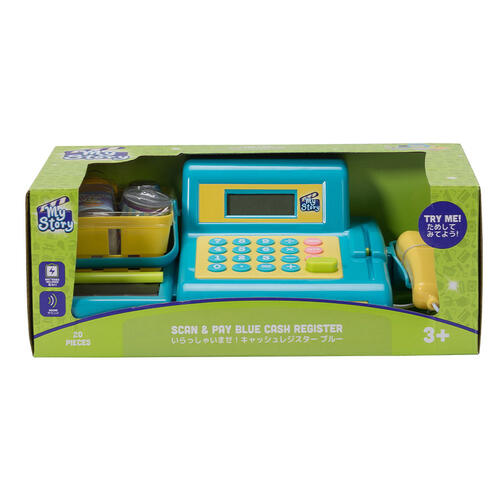 My Story Scan & Pay Blue Cash Register - Blue