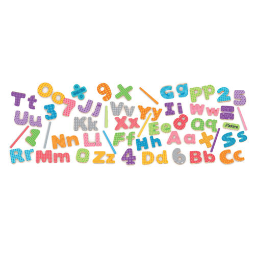 J'adore Magnetic Alphabet & Number Counting Set