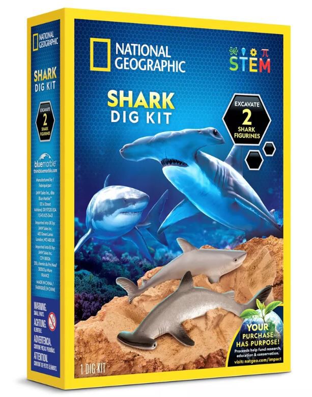 National geographic shark toy discount