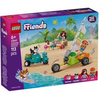LEGO Friends Surfing Dogs and Scooter Adventure 42641 