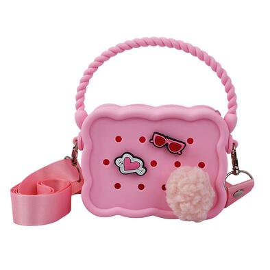 playpop Rosy Pink Mini Silicone Bag