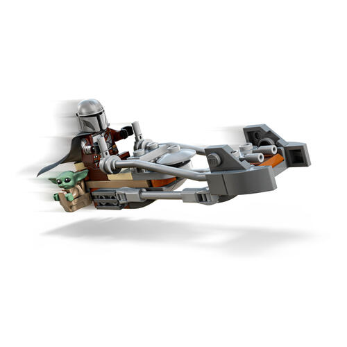 LEGO Star Wars The Mandalorian & Grogu&rsquo;s Speeder Bike 75436