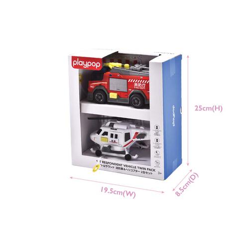 playpop 1st Respondent Vehicle Twin Pack