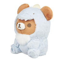 Rilakkuma San-X Original Chairokoguma Blue Dinosaur Plush