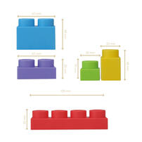 playpop 100 Soft Construction Blocks