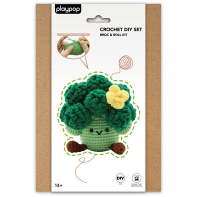 playpop Crochet DIY Set Broccoli