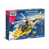 Clementoni Science & Play Build Mountain Rescue Helicopter