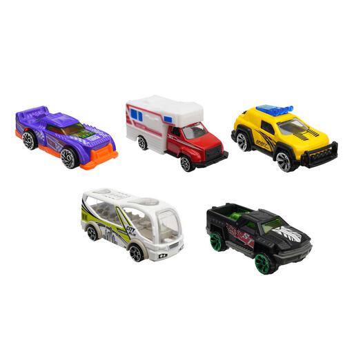 playpop 5-Pack Diecast Vehicles - City