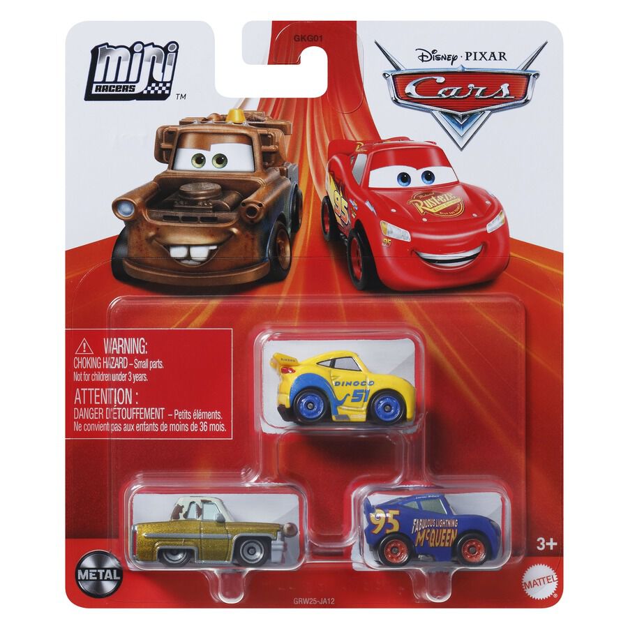 Disney cars 3 pack top