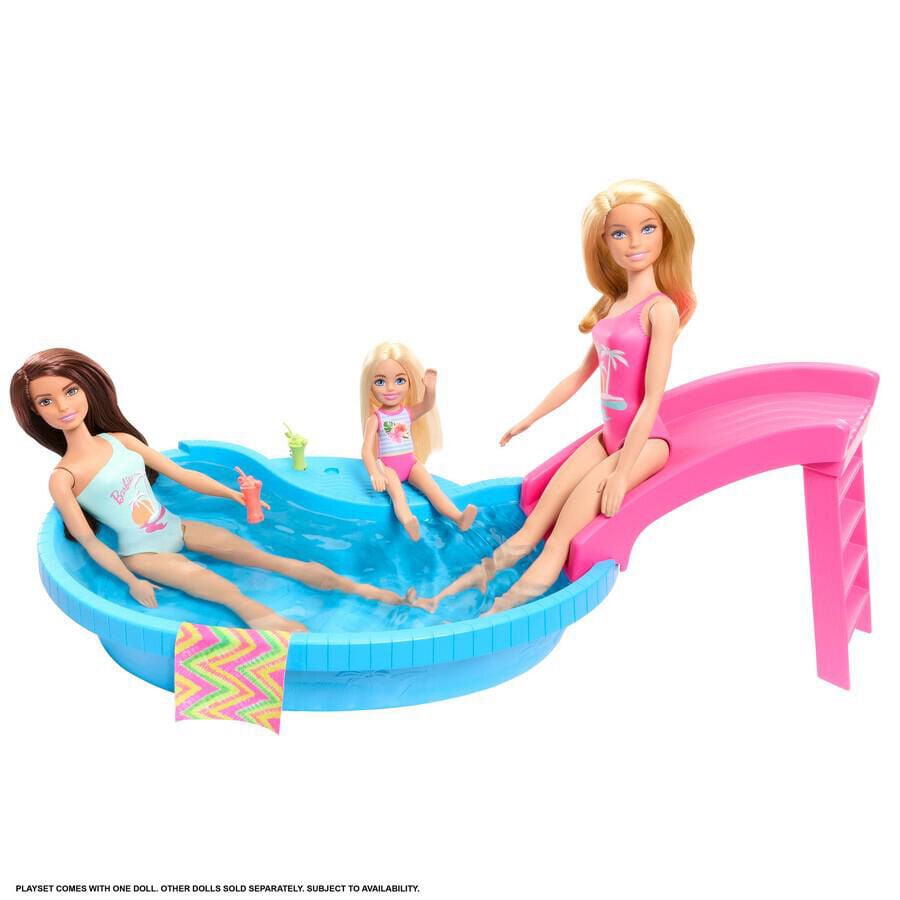 Barbie Pool With Doll Blonde Toys R Us Brunei Official Website