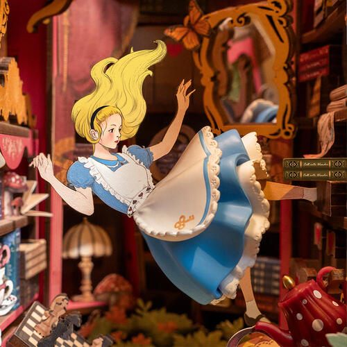 Rolife DIY Book Nook Alice Adventure