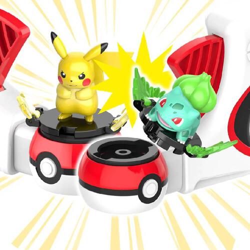 Pokemon Battling Figures Pikachu And Bulbasaur