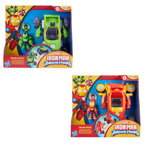 Iron Man And His Amazing Friends 2In1 Mech - Assorted