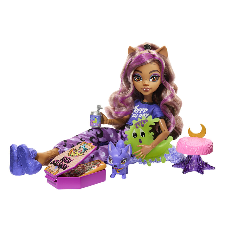 Monster High Creepover Party Clawdeen Doll Accessories Toys R Us Brunei Official Website