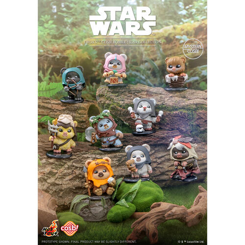 Hot Toys Disney Star Wars Ewok: Ewok Adventures Series 1 Cosbi Blind Box (Full set of 8)	