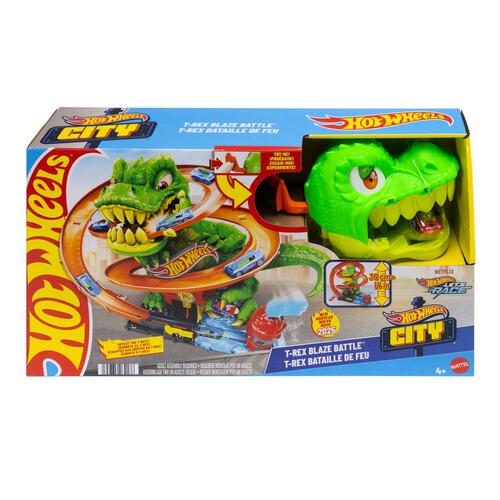 Hot Wheels City Trex Fire Station