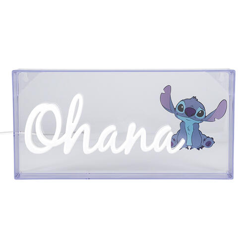 Paladone Disney Stitch Ohana LED Neon Light