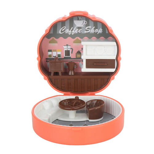 playpop Mini Cafe Shop Carry Set - Assorted