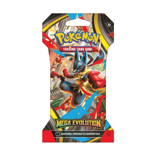 Pokemon TCG ME01 Mega Evolution Sleeved Booster Pack (1 Pack) - Assorted