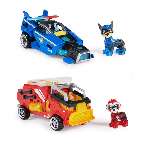 Paw Patrol The Mighty Movie Themed Vehicles - Assorted