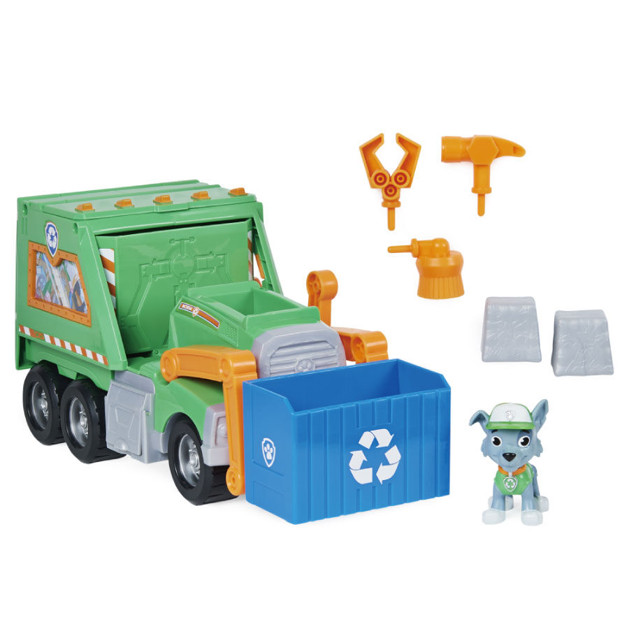Paw patrol rocky radio control recycling truck cheap