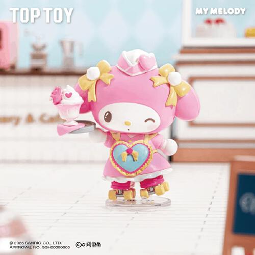TOPTOY Sanrio Characters Roller Skating Restaurant Series Figure Blind Box - Assorted (1 Pc)