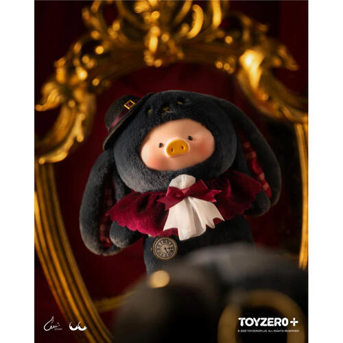 Lulu The Piggy Vinyl Face Plush Keychain (Magician Bunny LuLu Version)