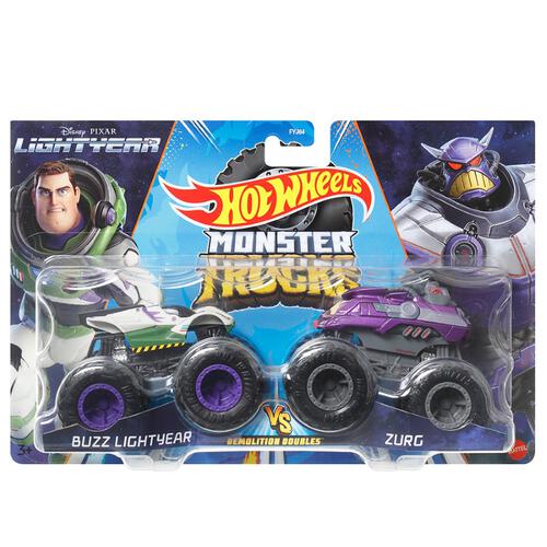 Hot Wheels Mt 1:64 Scale Demolition Doubles - Assorted