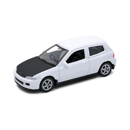 playpop 1:60 Diecast Car Honda Civic EG6 - White