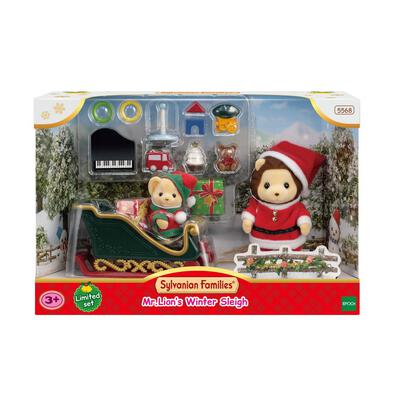Sylvanian Families Lion's Holiday Sleigh