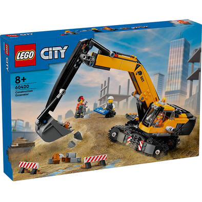 LEGO City Yellow Construction Excavator 60420