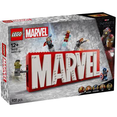LEGO Marvel: MARVEL Logo & Minifigures 76313