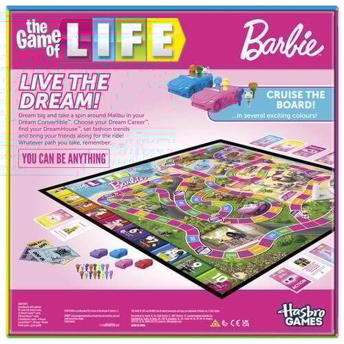 Hasbro Gaming Game Of Life Barbie