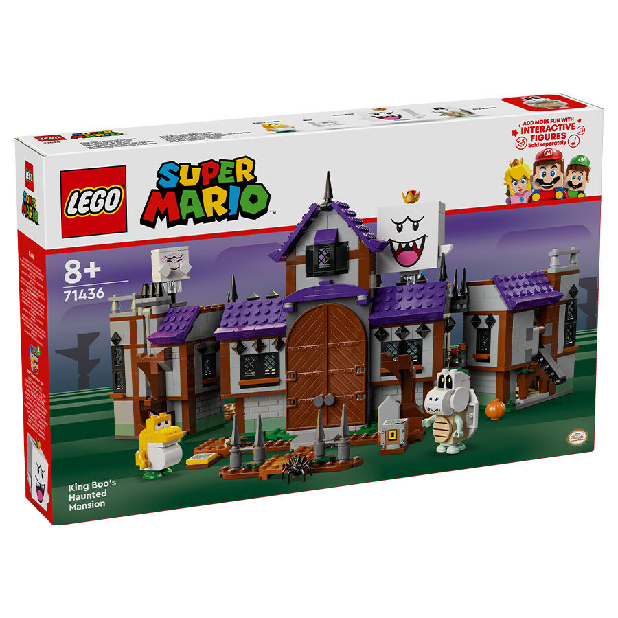 LEGO Super Mario King Boo s Haunted Mansion 71436 Toys R Us Brunei Official Website
