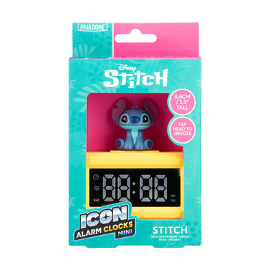 Paladone Disney Stitch Icon Alarm Clocks Mini
