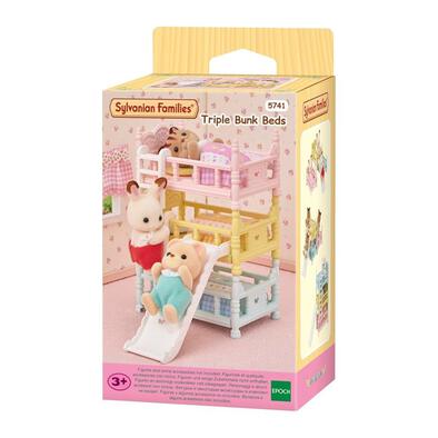 Triple Bunk Beds - Dollhouse Playsets