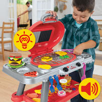 Play Doh Sizzlin Grill Playset