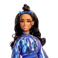 Barbie Deluxe Style Latina Blue Dress Fall