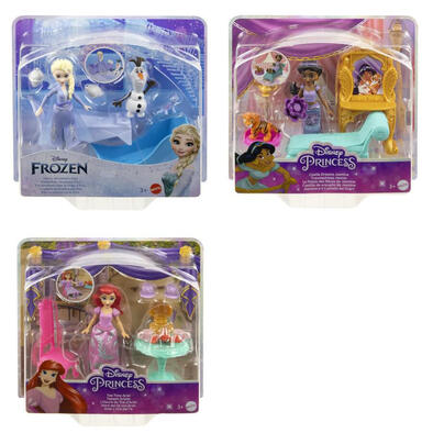 Disney Princess Small Doll & Piece Count - Assorted