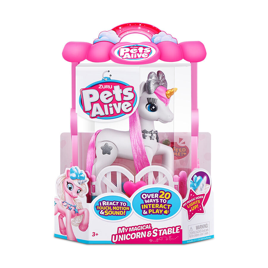 Pets Alive Robotic Unicorn Playset Assorted Toys R Us Brunei Official Website