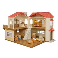 Sylvanian Red Roof Country Home Gift Set C