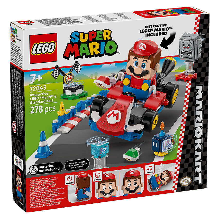 LEGO Super Mario Mario Kart – Interactive LEGO Mario & Standard