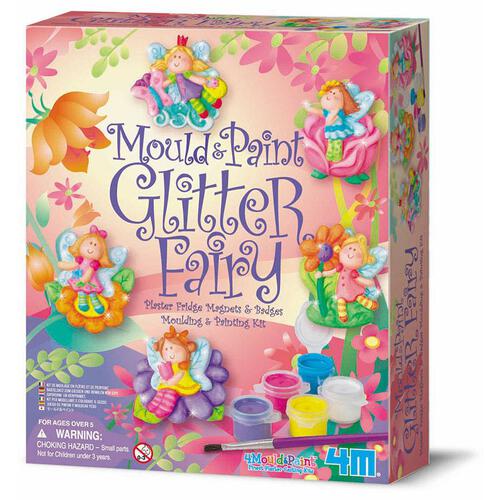 4M Mould and Paint Glitter Fairies